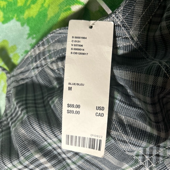 NWT UO plaid lace up corset back romper with adjustable corseted back - Picture 5 of 10